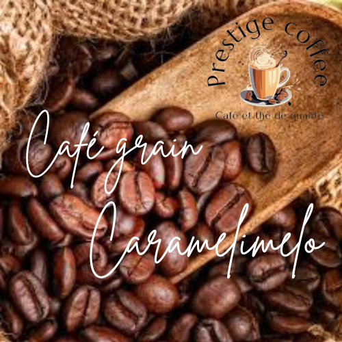 Café grains Caramélimélo