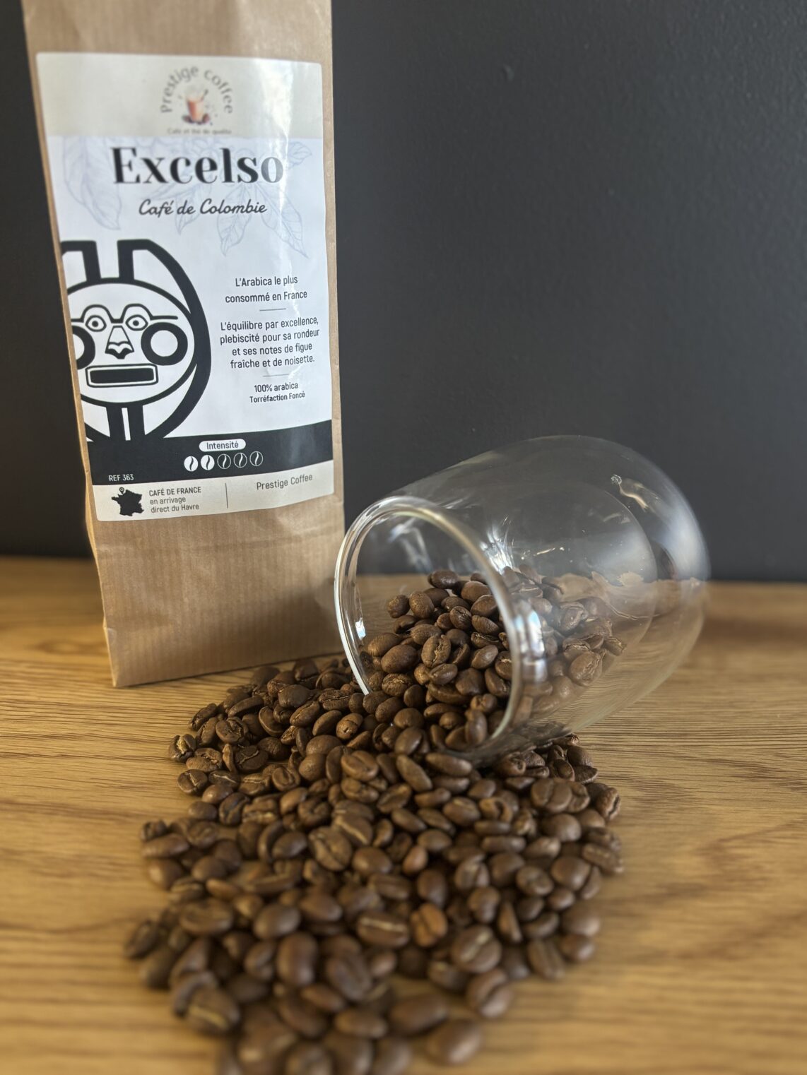 Excelso - Café grain de Colombie - 250g