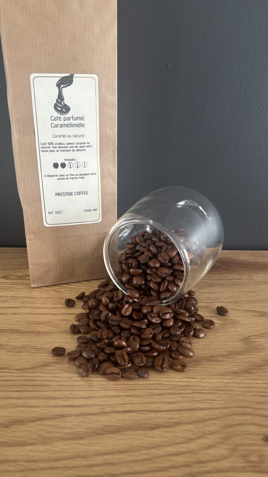 Caramelimelo - Café grains parfumés - 250g