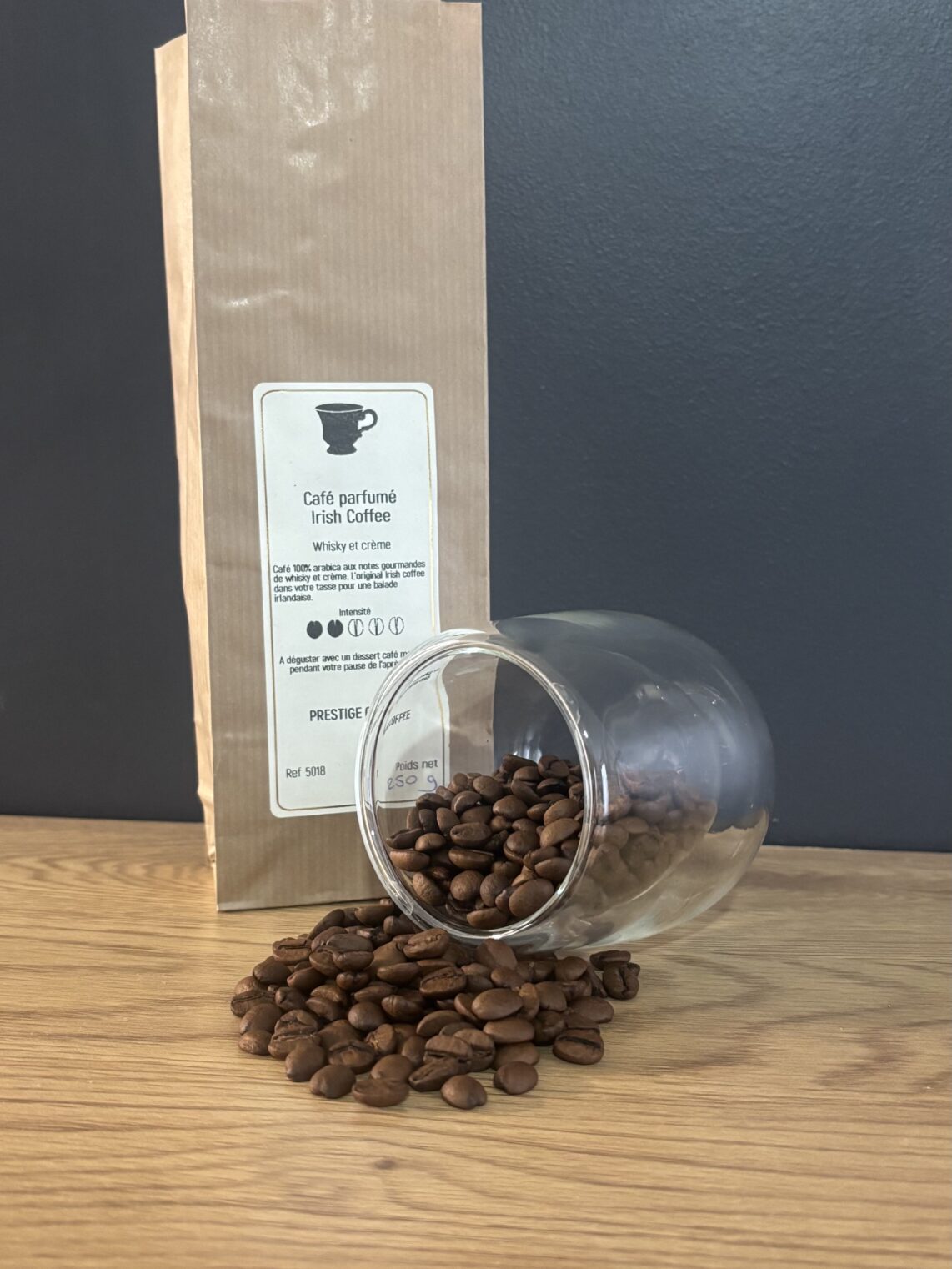 Irish coffee - Café grains parfumés - 250g